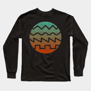 Synthesizer Waveform Long Sleeve T-Shirt